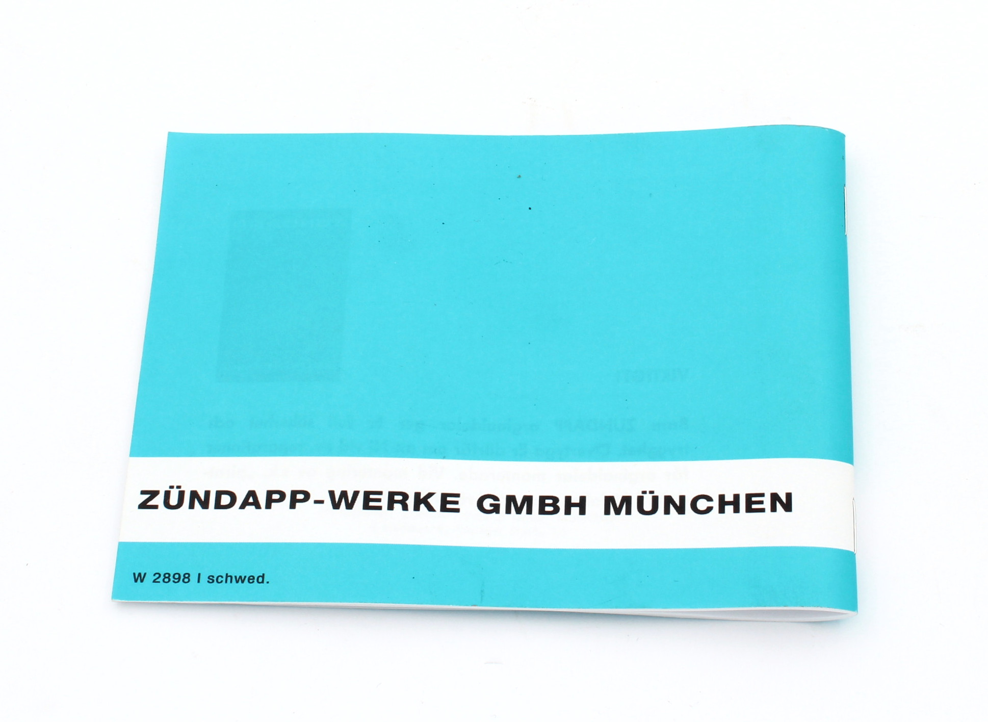 Instruktionsbok KS50, KS100 1967 - 3