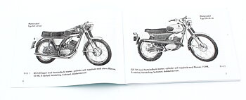 Instruktionsbok KS125, GS125 1971