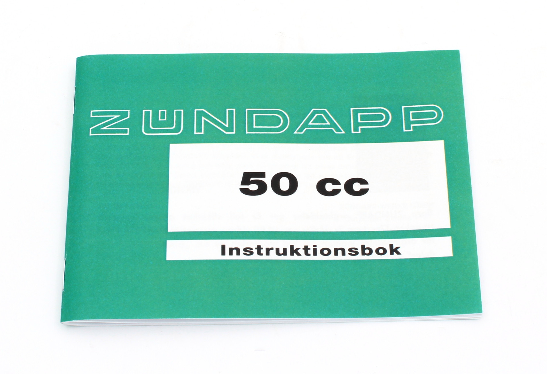 Instruktionsbok KS50 alufälg 1977-1978