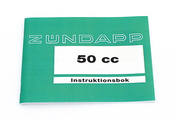 Instruktionsbok KS50 alufälg 1977-1978