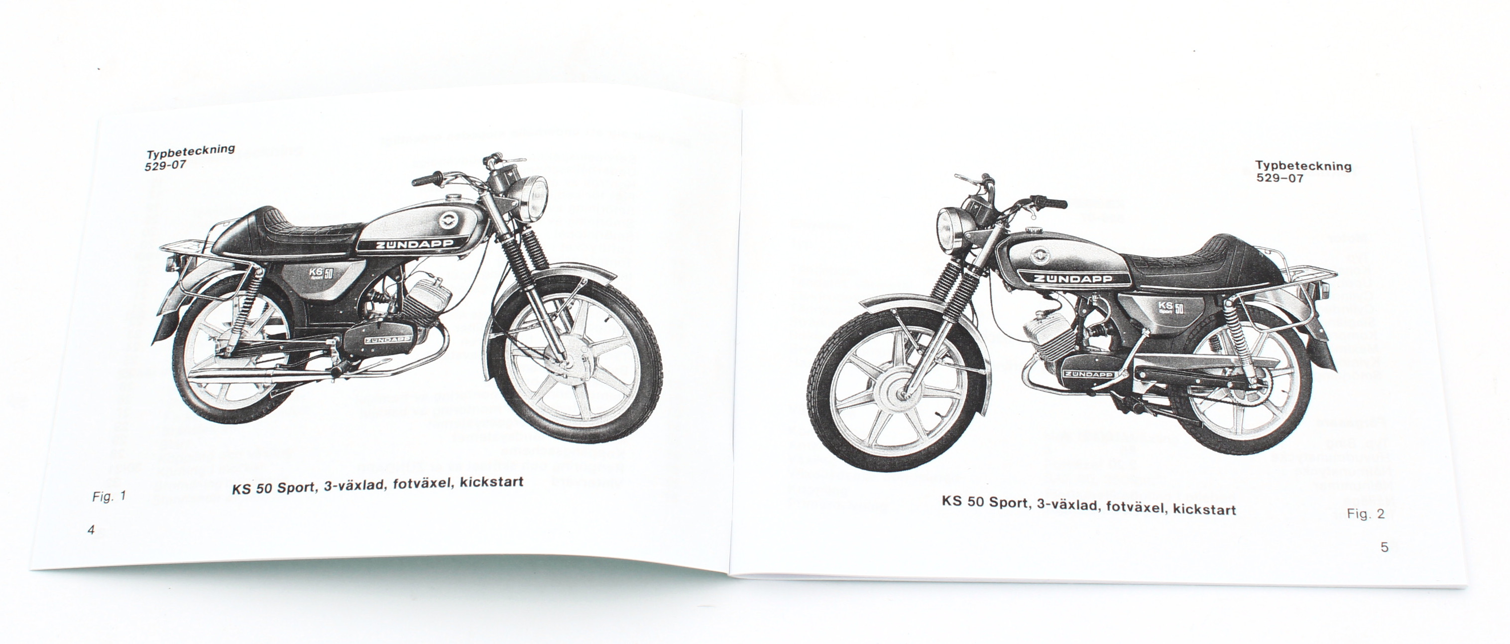 Instruktionsbok KS50 alufälg 1977-1978 - 2