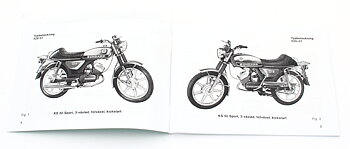 Instruktionsbok KS50 alufälg 1977-1978