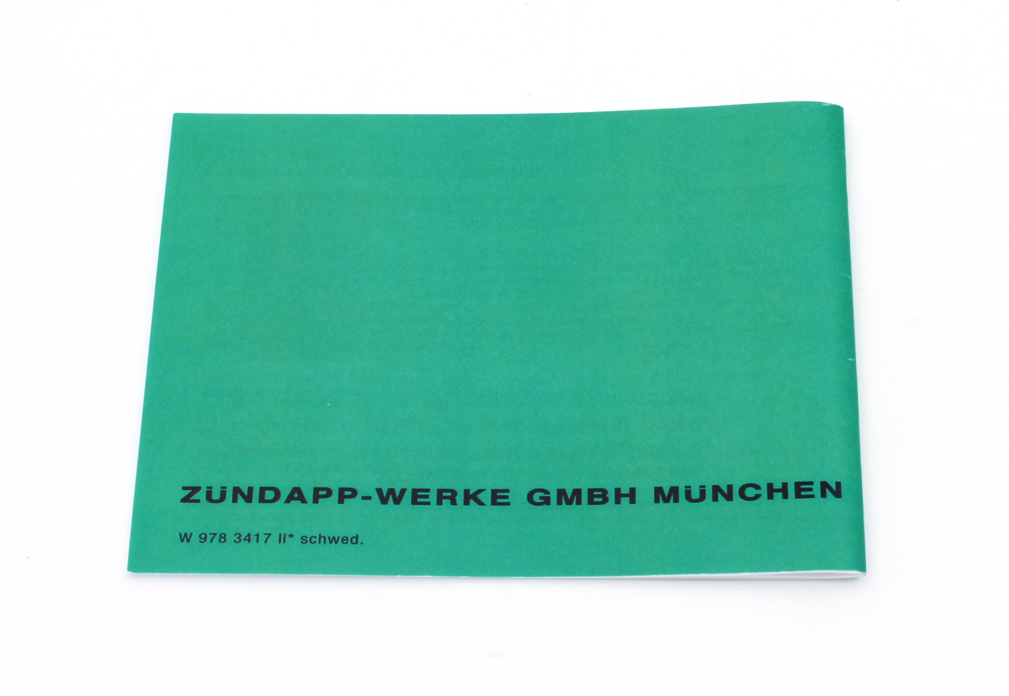 Instruktionsbok KS50 alufälg 1977-1978 - 3