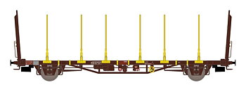 Timmervagn Lnps891 42 74 412 9 943-0, S-GC
