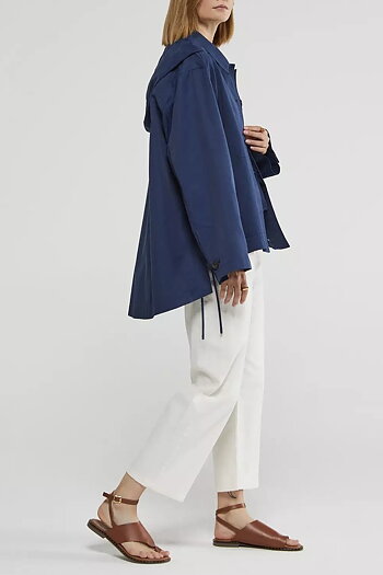OttodÁme - Short Raincoat Blue