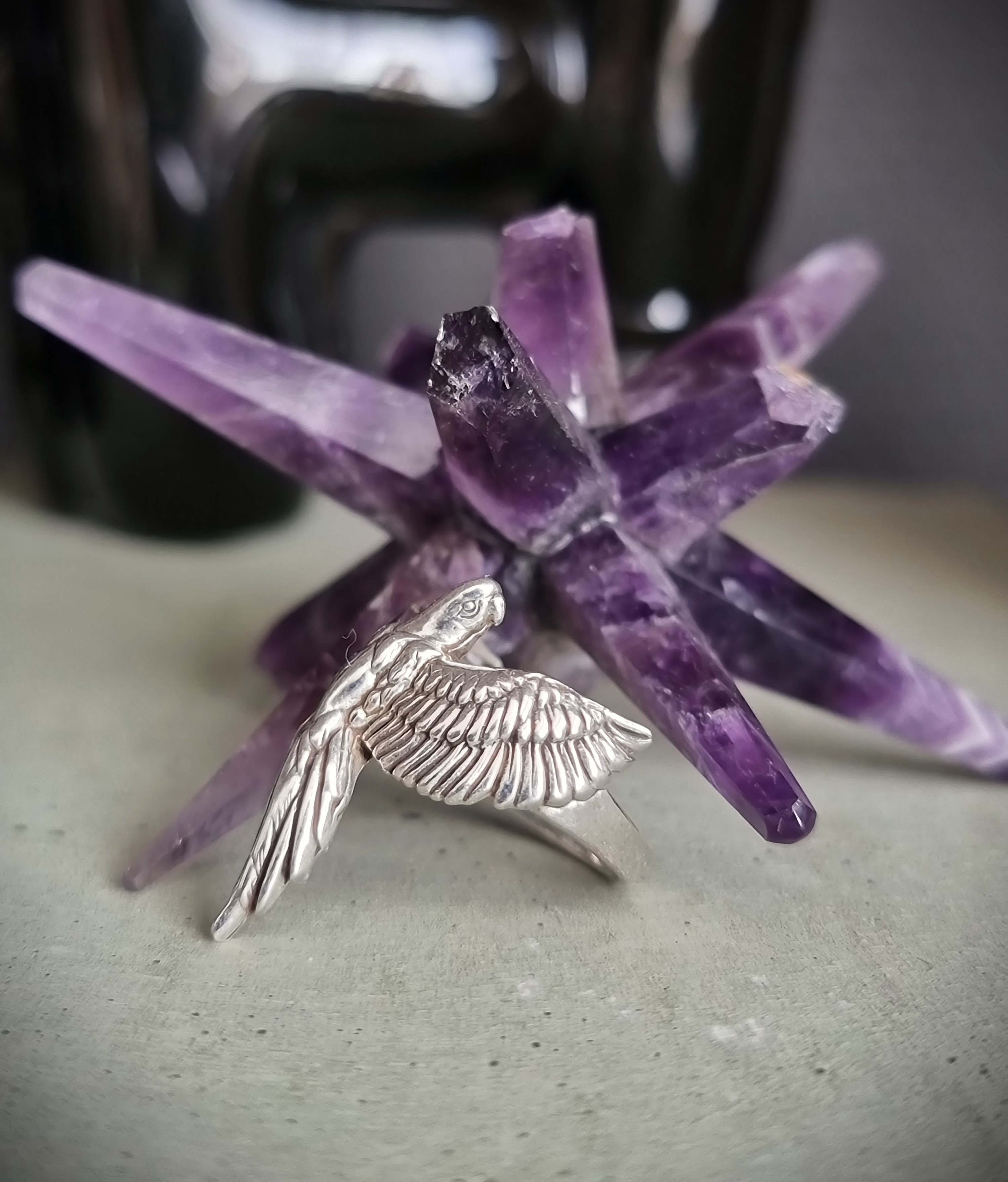 Ring 925 Silver - Phoenix Bird - 2