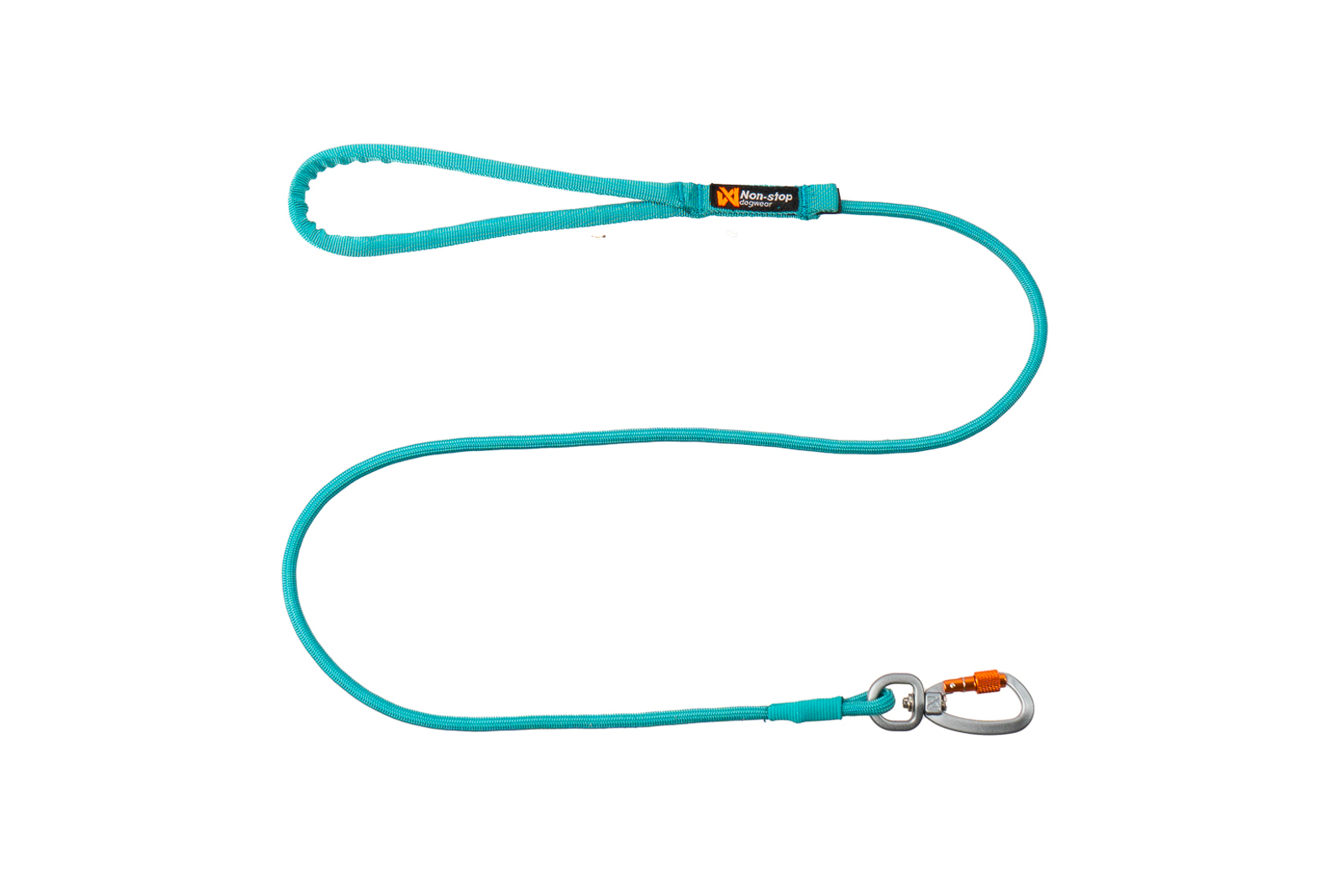 Non-Stop Dogwear Trekking Rope Leash 2.8m/6mm - Teal