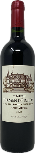 2020 CHATEAU CLEMENT PICHON, 75 cl 