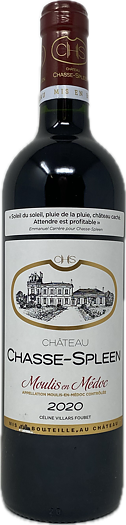 2020 CHATEAU CHASSE-SPLEEN, 75 cl 
