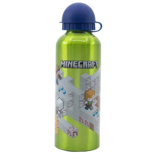 Minecraft Vattenflaska 530 ml Aluminium 