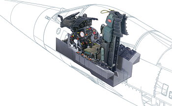 1/12 F-104 G COCKPIT