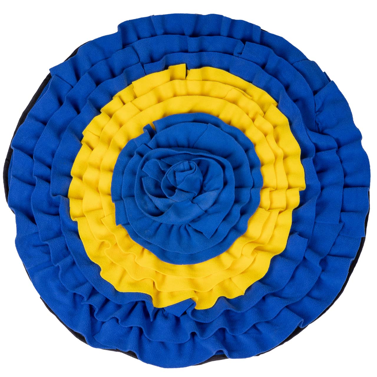 QHP Snuffle Mat For Horse - Blue/Yellow