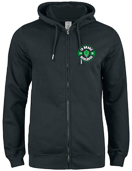 Premium OC Hoody FZ Svart