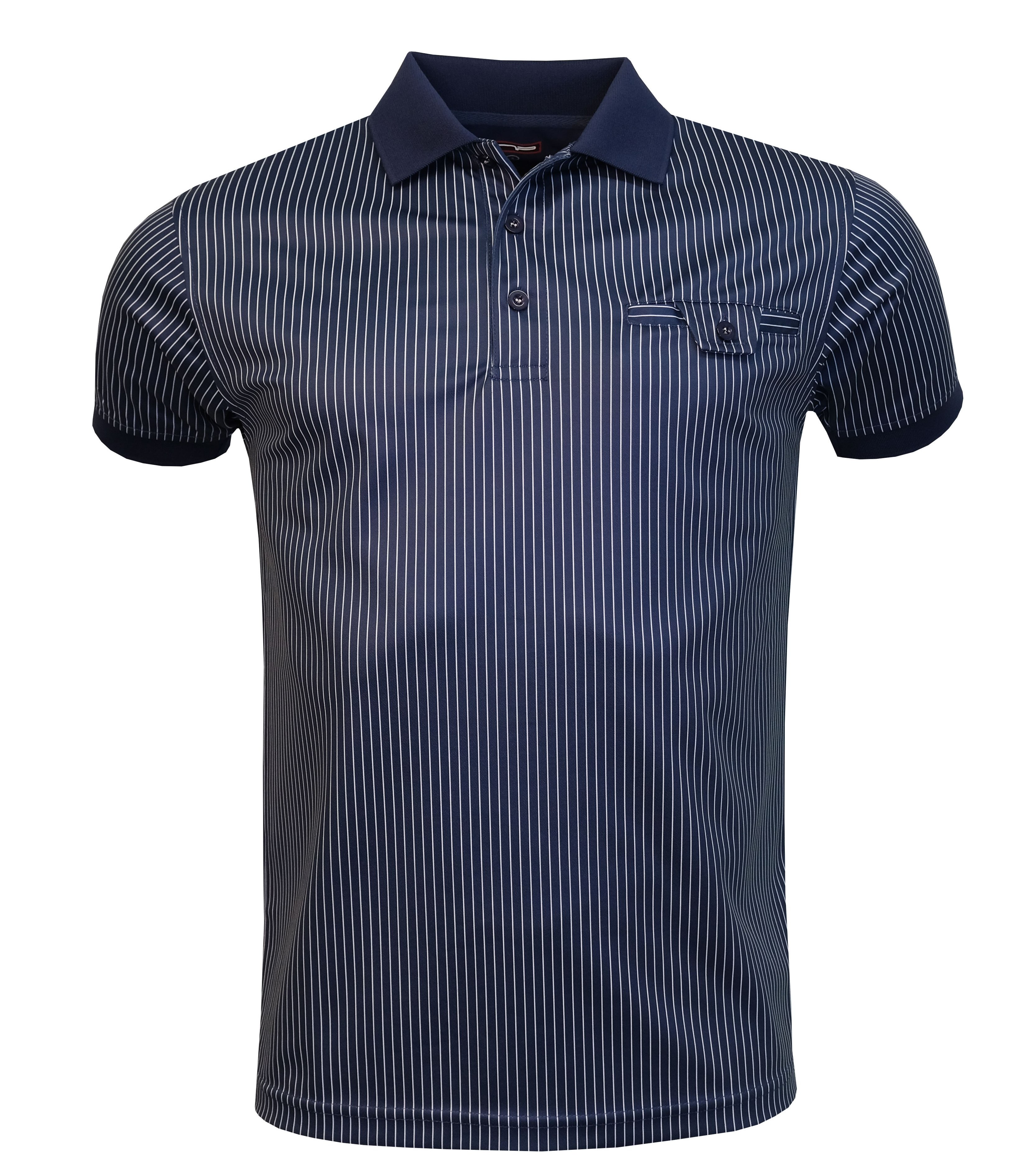 Pikétröja med Lucool funktionsmaterial, dark blue