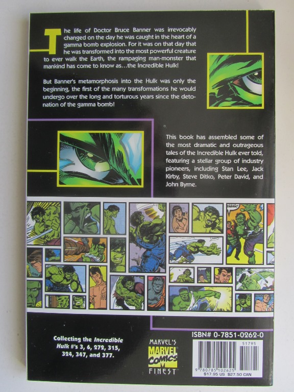Incredible Hulk - Transformations - 2