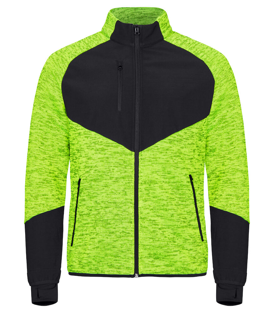 Clique 023946 Haines Stickad Fleecejacka
