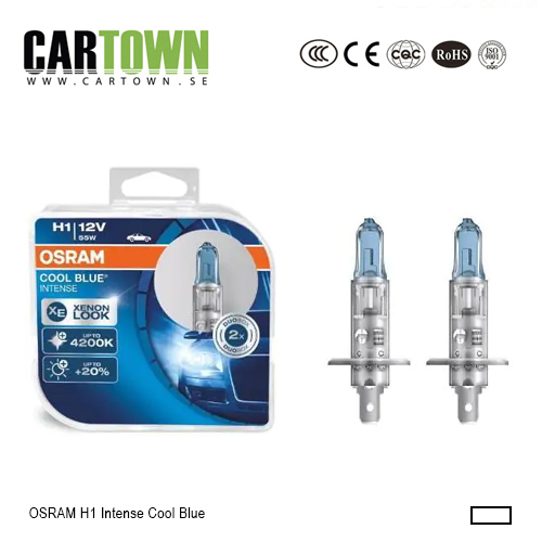 Glödlampa H1 OSRAM Intense Cool blue (2st) - 3