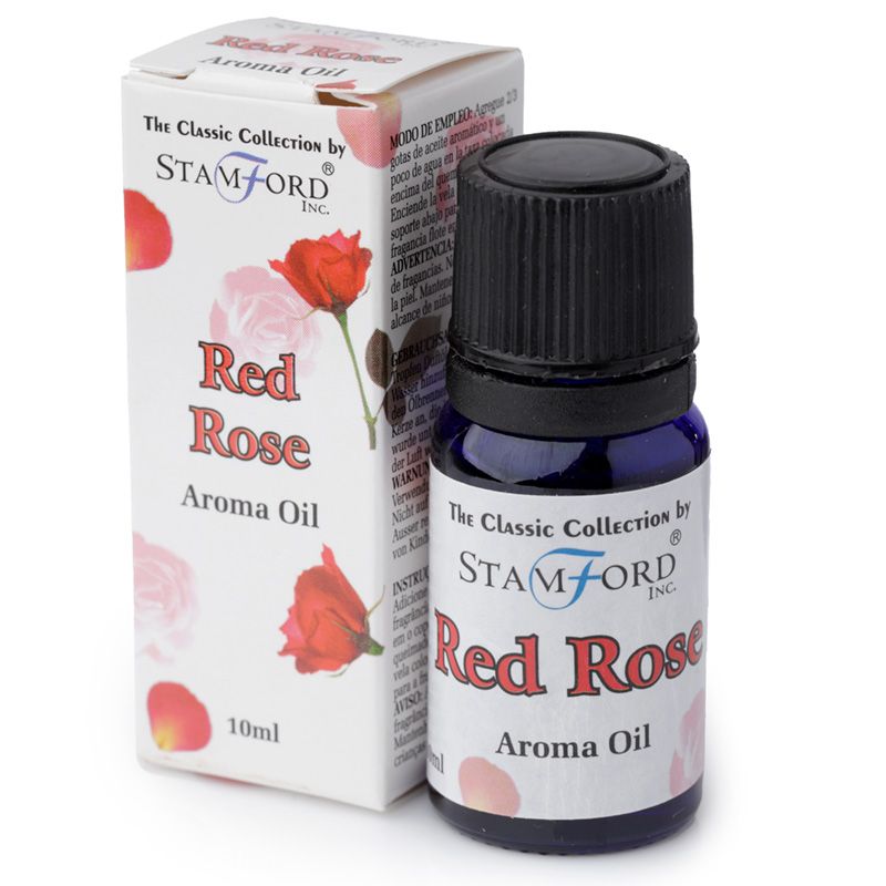 Stamford  Aromaolja - Röd Ros, 10ml