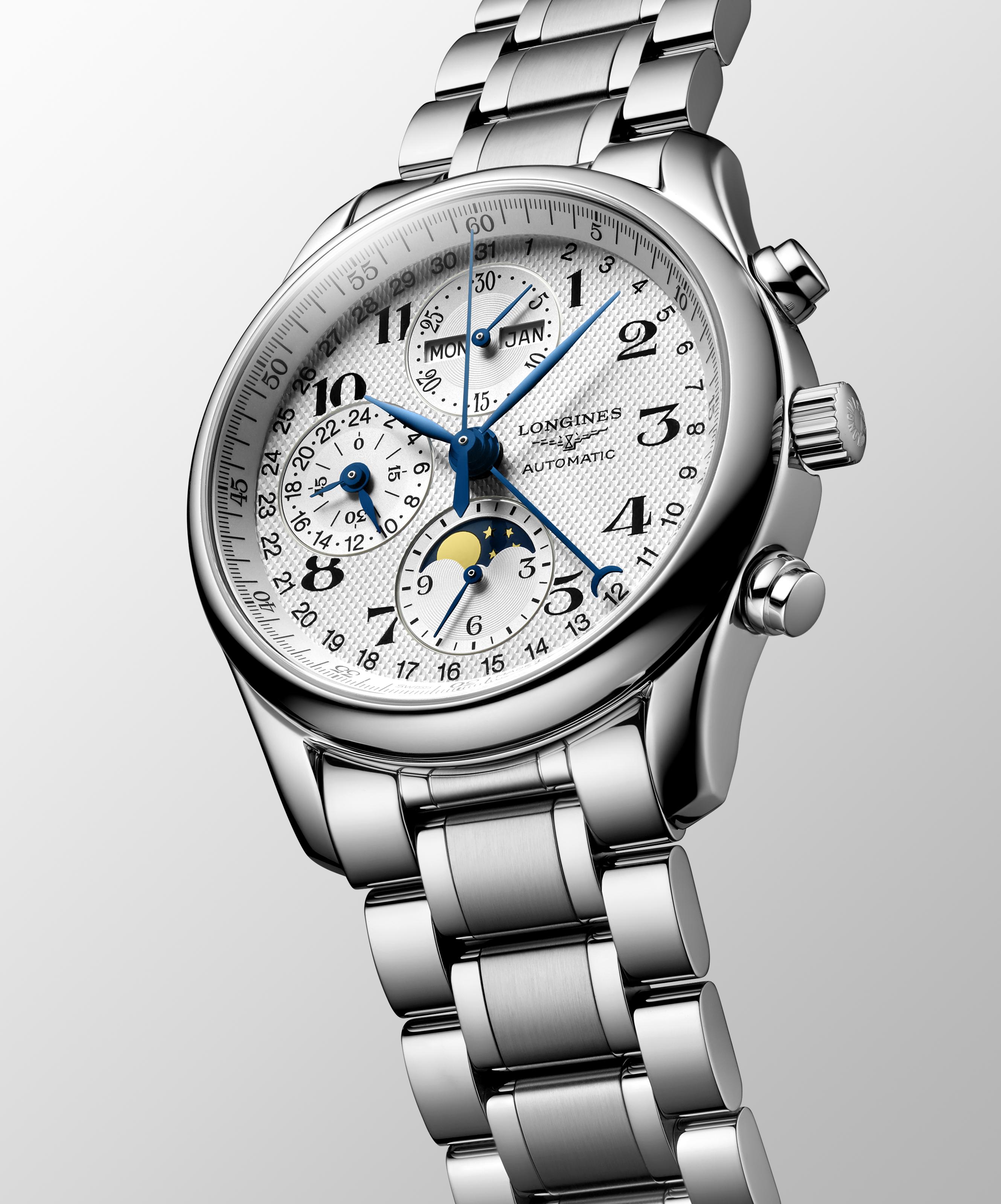 L2.673.4.78.6 Longines Master Collection 40 Chronograph månfas