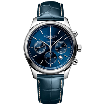 L2.759.4.92.0 Longines Master Collection 42 Chronograph blå