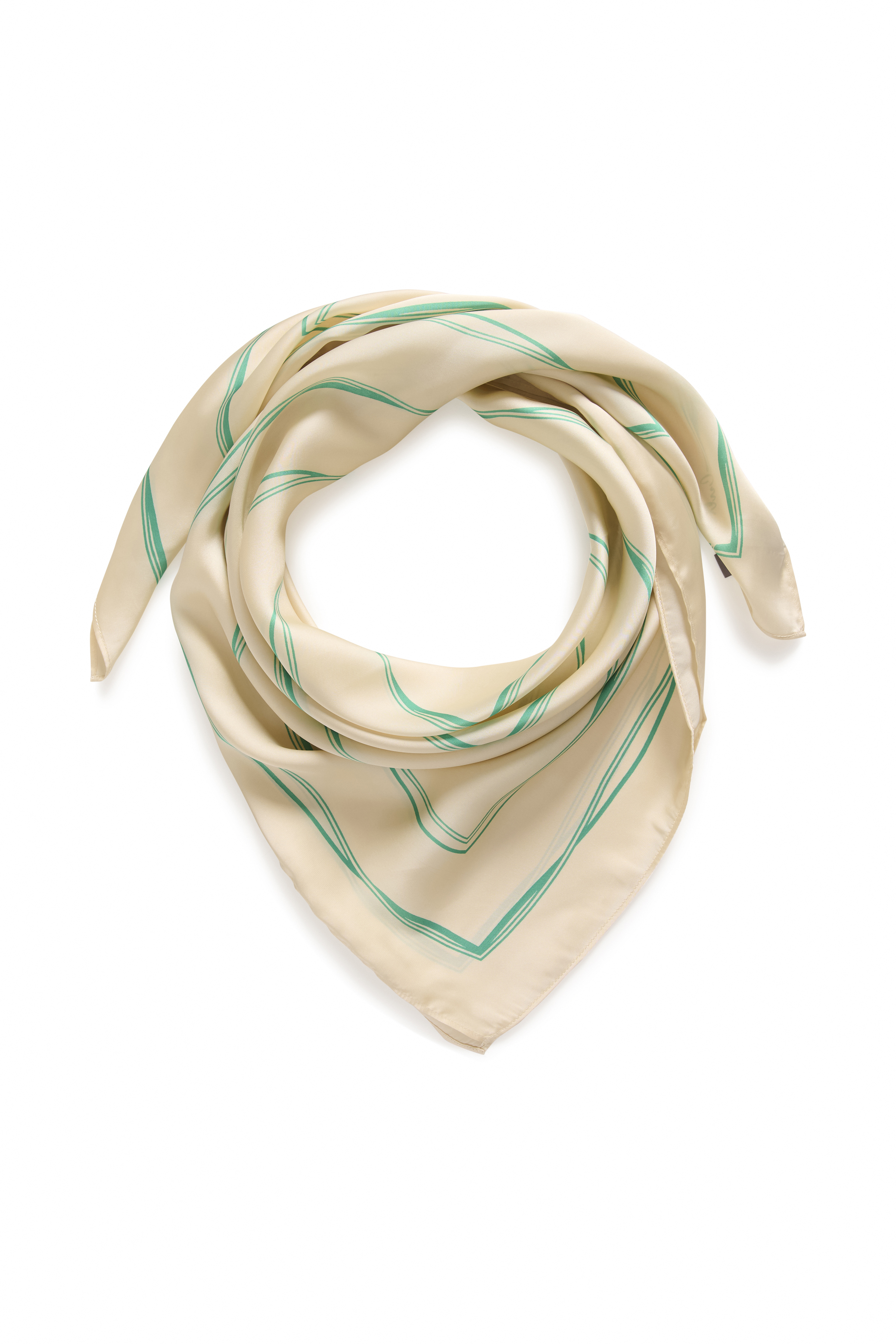 CUbanda Scarf  Green Square - 4