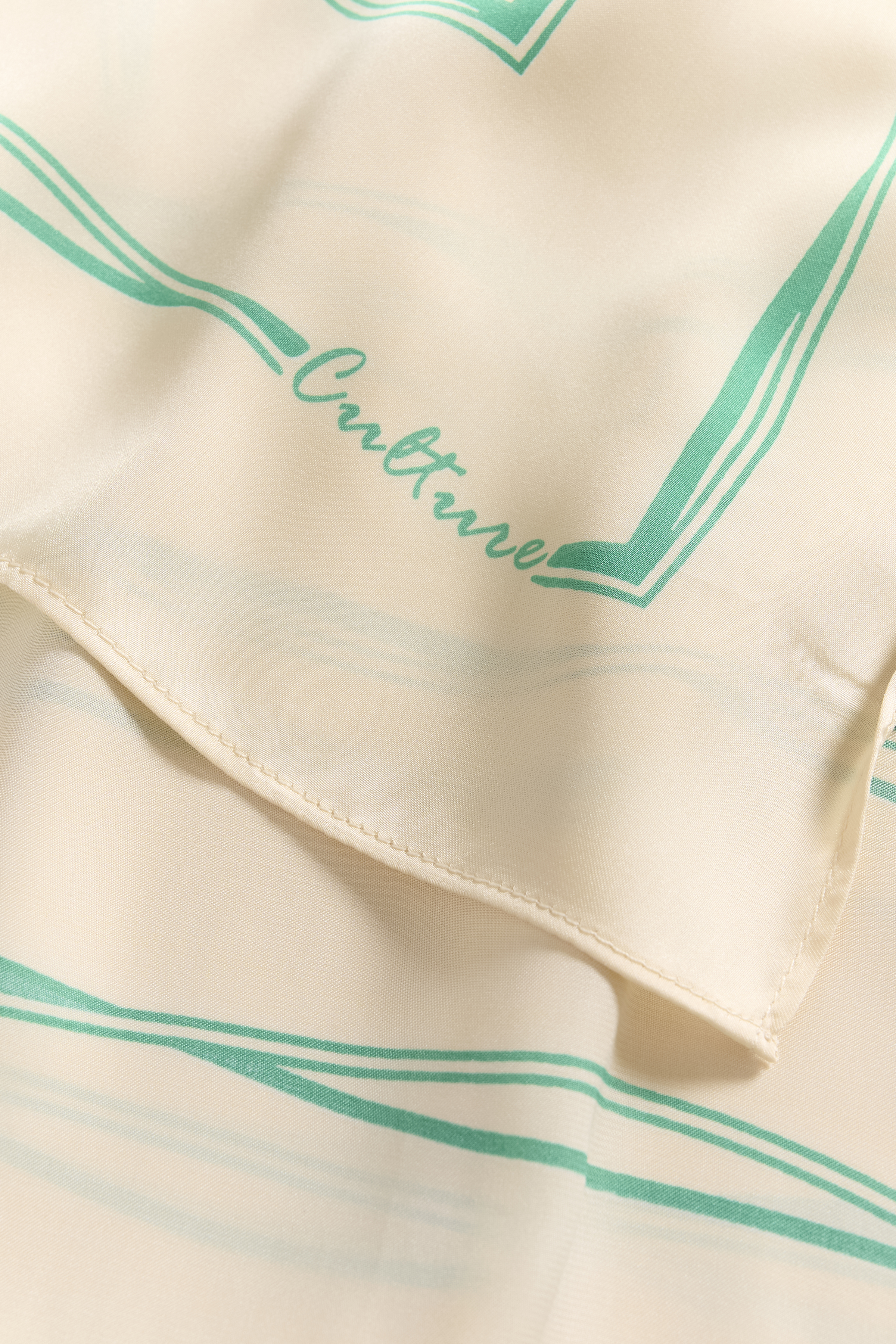 CUbanda Scarf  Green Square - 5