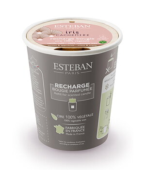Estéban Paris Refill till  Doftljus Iris Cachemire