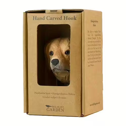 Hand-carved hanger Golden Retriever - 4