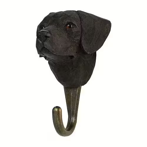 Hand-carved hanger Labrador Retriever