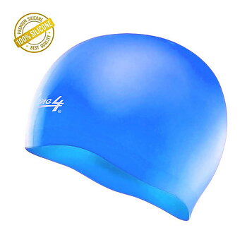 Badekappen Non Wrinkled aus silikon Blue