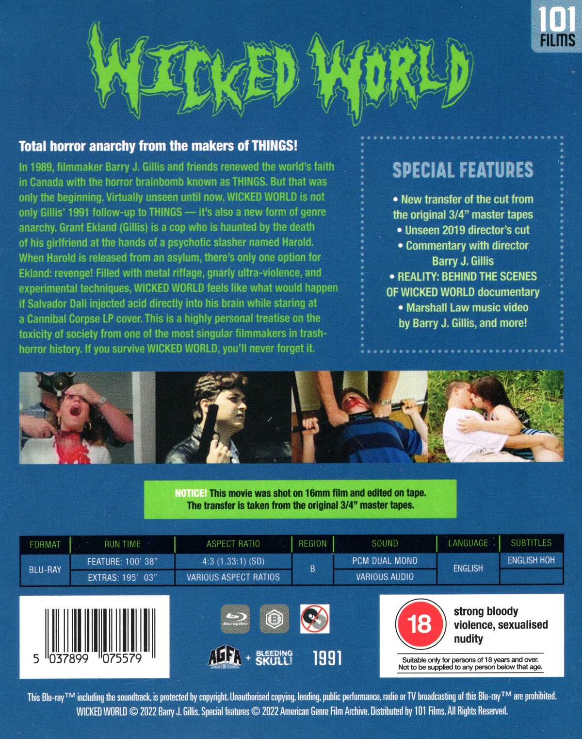 Wicked World (Limited Edition) (ej svensk text) (Blu-ray) - 2