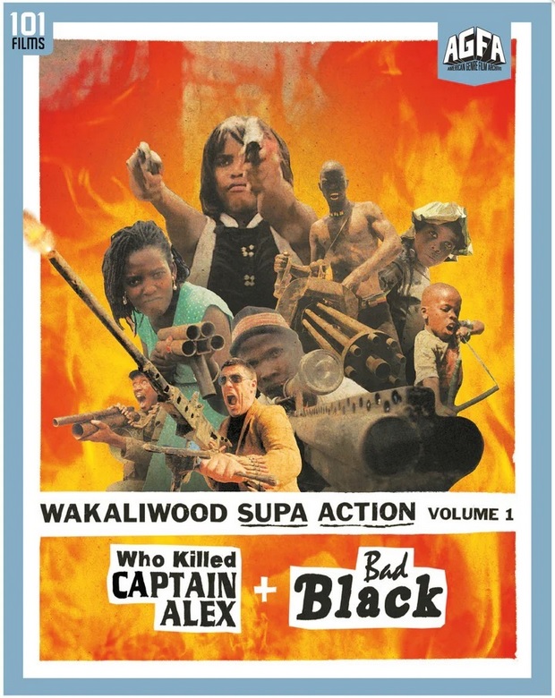 Wakaliwood Supa Action Volume 1 - Who Killed Captain Alex / Bad Black (Limited Edition) (ej svensk text) (Blu-ray)