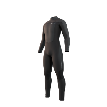 Mystic Majestic Fullsuit 5/4mm svart Backzip 2022