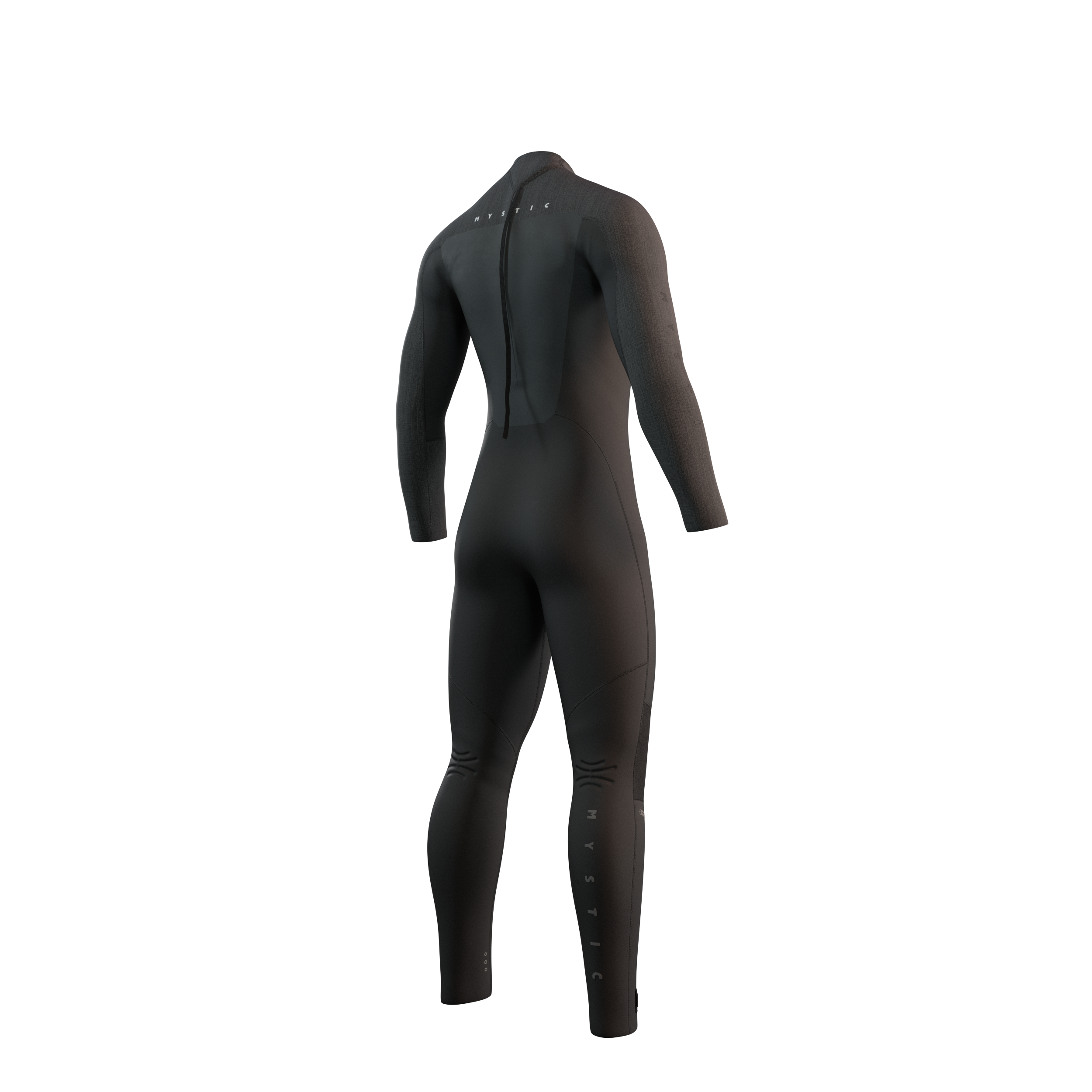 Mystic Majestic Fullsuit 5/4mm svart Backzip 2022 - 3