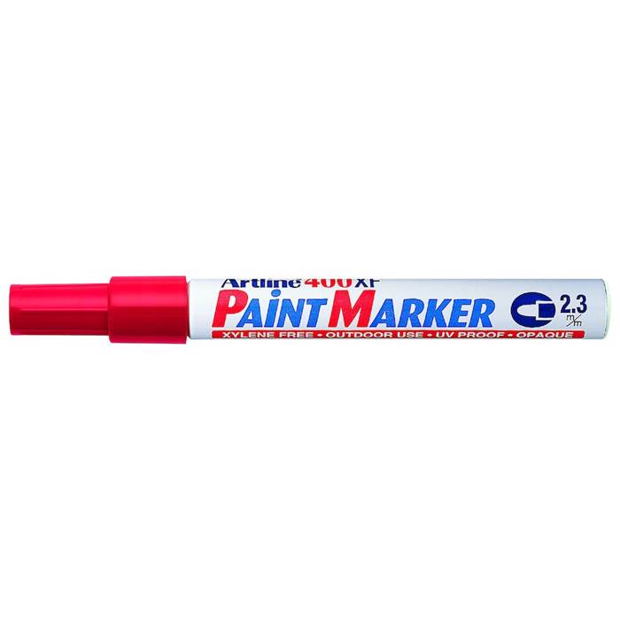 Märkpenna Artline 400 röd - 3