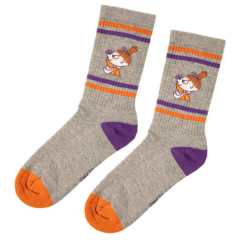 Moomin sport socks grey