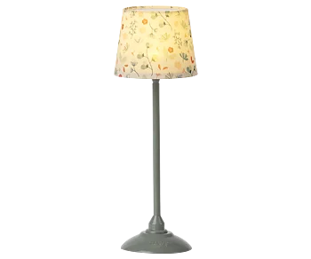 Maileg - Miniature floor lamp - Mint