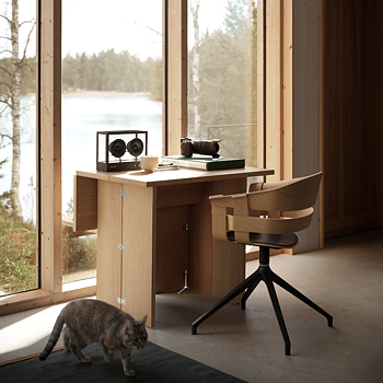 Wick Stol Snurrfot - design house stockholm