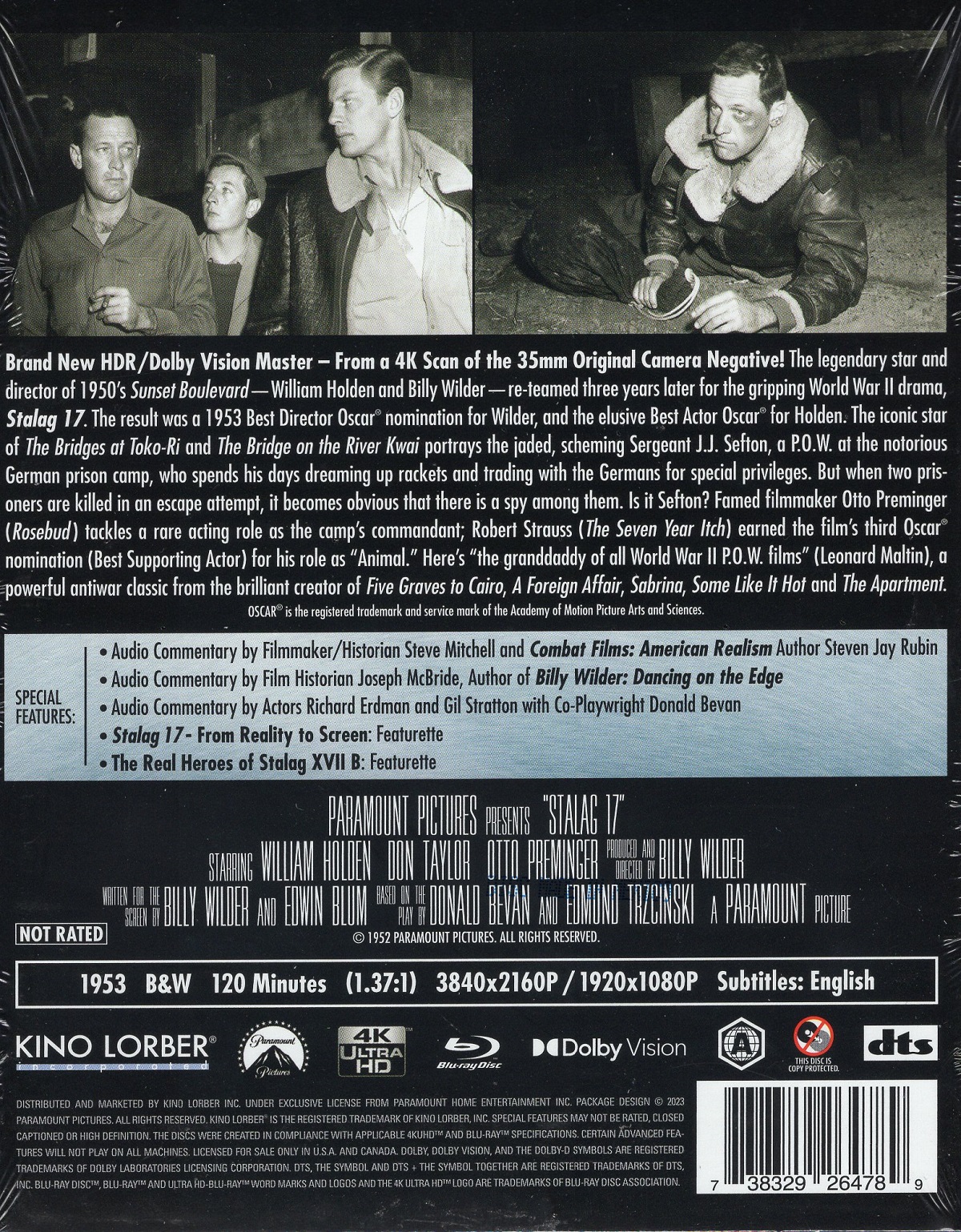 Stalag 17 (ej svensk text) (4K Ultra HD + Blu-ray) - 2
