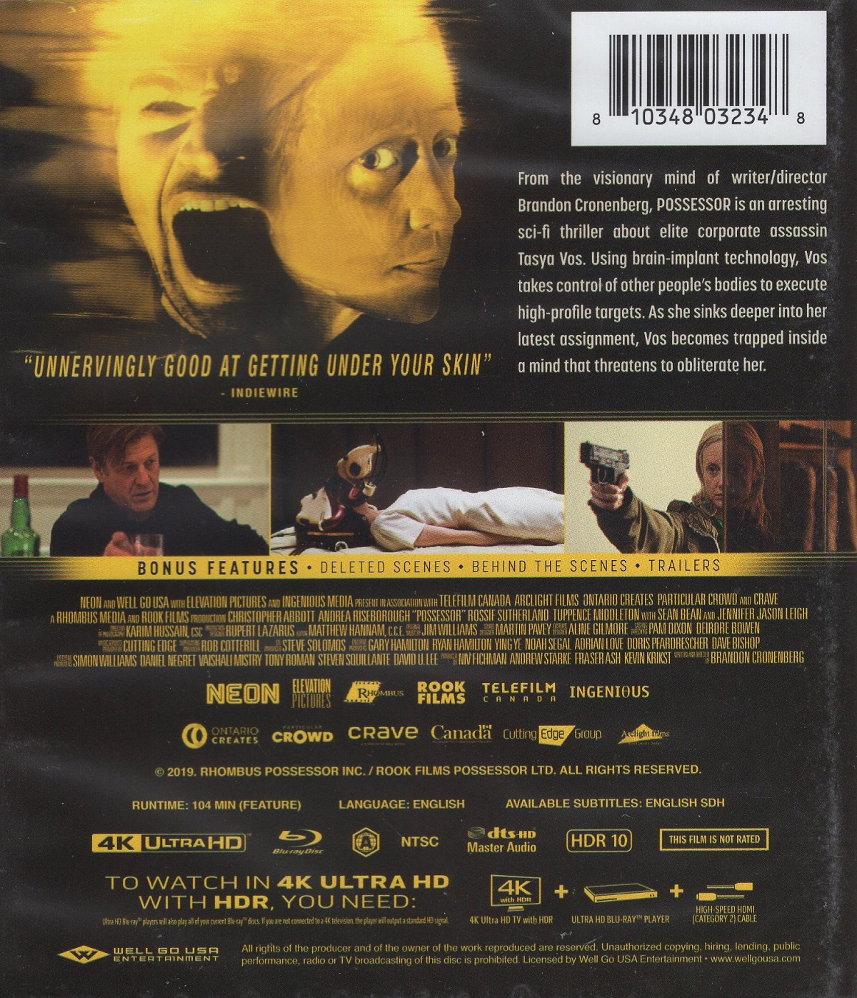 Possessor (ej svensk text) (4K Ultra HD + Blu-ray) - 2