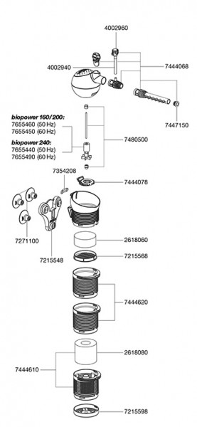 Eheim Biopower 200 - 4
