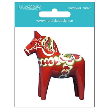 Dekal Dalahäst 7 cm
