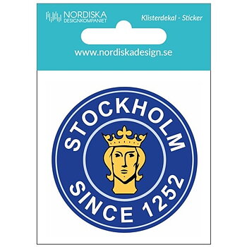 Sticker Saint Erik 5,5 cm