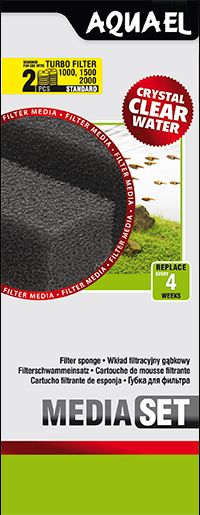 Aquael Filterpatron Till Turbo 1000, 1500, 2000, 2st