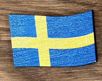 Magnet Svensk flagga