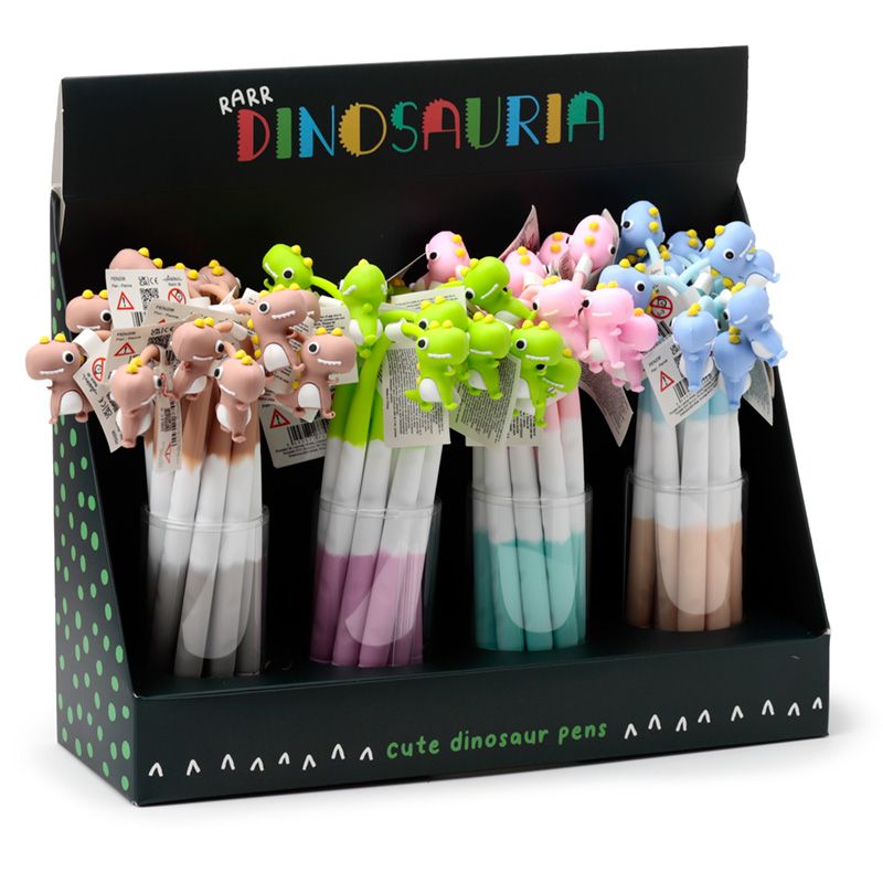  DINOSAURIA JR FINE TIP PEN- BRUN 1 ST - 5