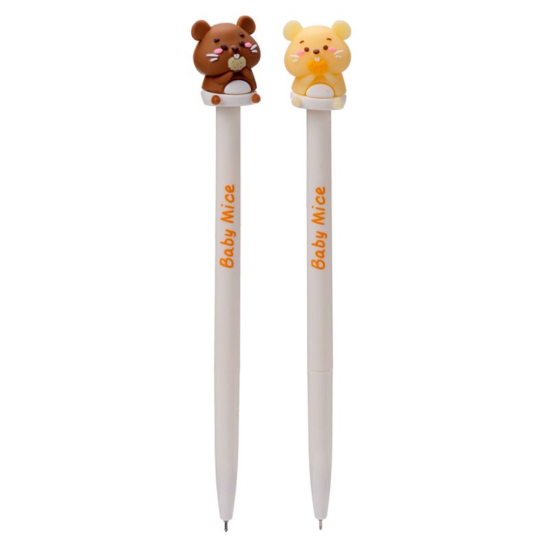 Inkredible Suddbar Bläckpenna med Söt Mustopp-Brun 1 st  - 3