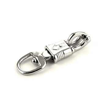 Roterande panikhake (arbetsrep & grimskaft), silver