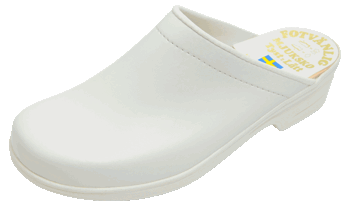 Mjuktoffel - vit storlekar 35-47