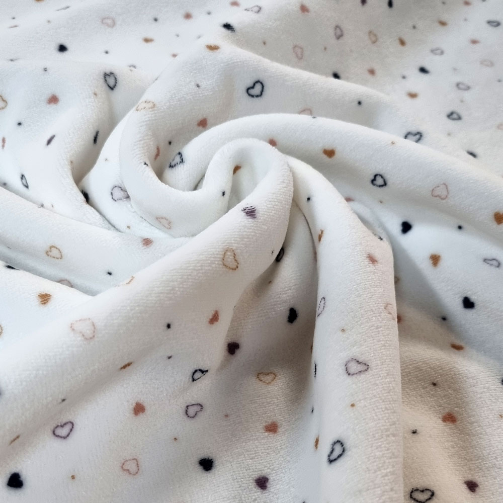 VELOUR - MINI HEARTS - 2